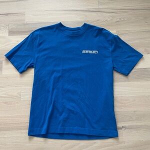 Hollister Blue Boxy Heavyweight Shelby Graphic T-Shirt